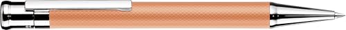 Otto Hutt design04 Bleistift mit matt apricot plattiertem Schaft und Karo-Guillochierung, Länge: 13,3 cm und einem Gewicht von 42,1 Gramm, 934304 von Otto Hutt