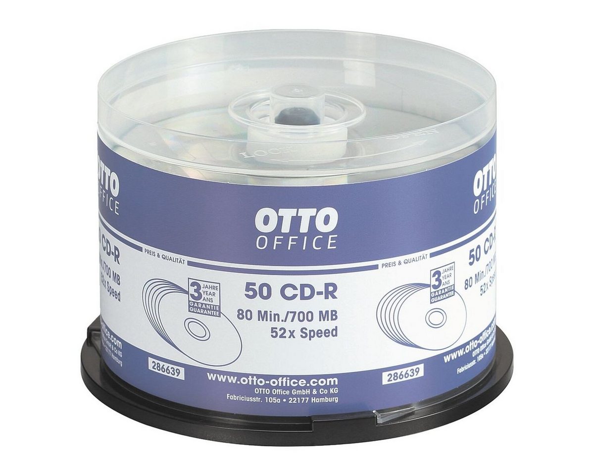 Otto Office CD-Rohling CD-R, 700 MB von Otto Office