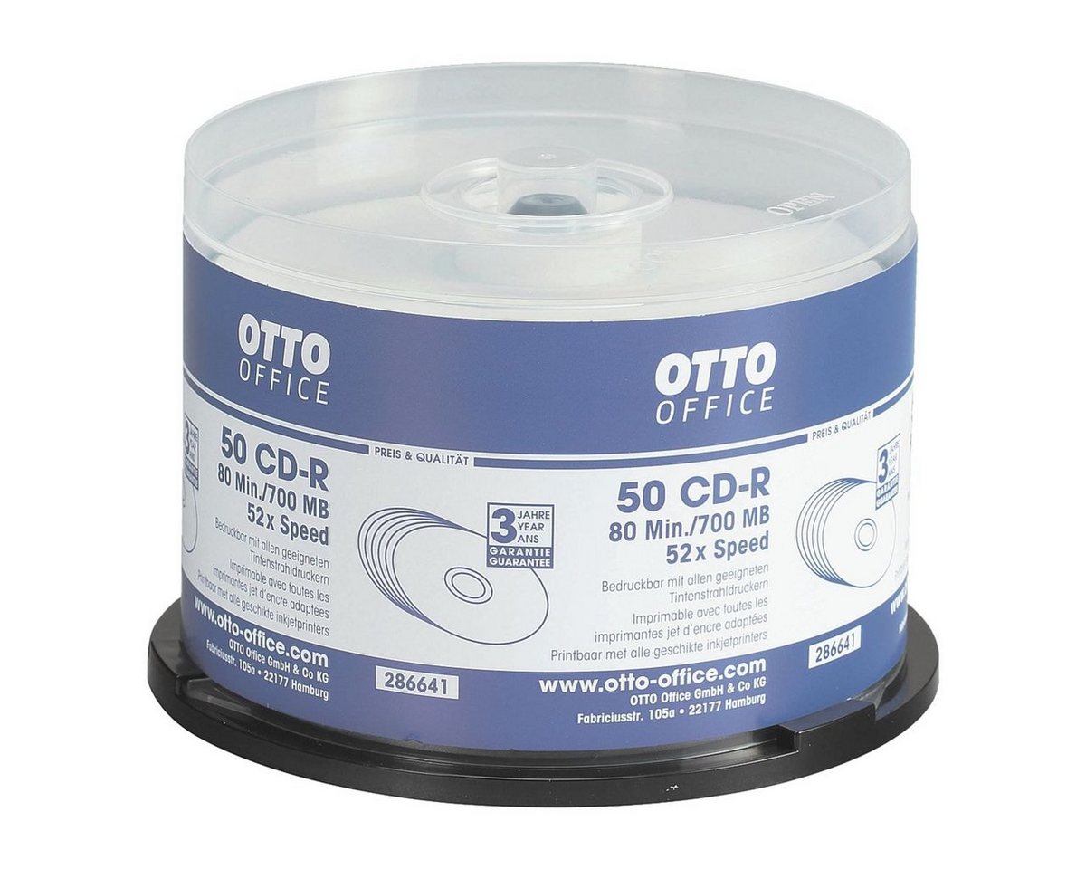 Otto Office CD-Rohling CD-R printable, 700 MB, bedruckbar von Otto Office