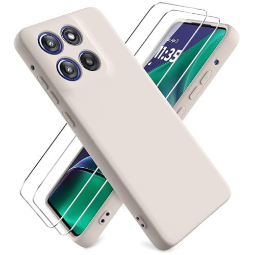 Oududianzi Hülle für Motorola Moto G Stylus 5G 2025 + 2 Stück Panzerglas Schutzfolie, Weiche Flüssige TPU Silikon Stoßfeste Schutzhülle - Stein Oududianzi Hülle für Motorola Moto G Stylus 5G 2025 + 2 Stück Panzerglas Schutzfolie, Weiche Flüssige TPU Silikon Stoßfeste Schutzhülle - Stein von Oududianzi