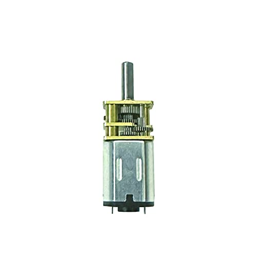 DC 12V 30~4000 RPM Micro Getriebe Motor, Miniaturisierter Motor Mit Hoher Drehmomentleistung FÜR RC Autos, Robotermodelle Und DIY-Projekte (60RPM) von Oufdj-iPro