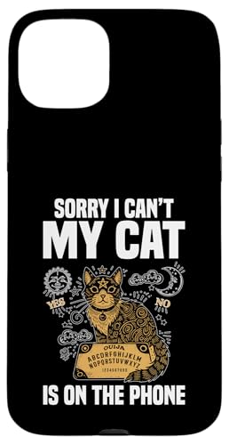 Ouija Board Dark Art Occult My Cat Paranormal Spirit Board Hülle für iPhone 15 Plus Ouija Board Dark Art Occult My Cat Paranormal Spirit Board Hülle für iPhone 15 Plus von Ouija Board Design For Dark Art & Occult Fans