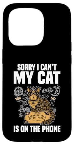 Ouija Board Dark Art Occult My Cat Paranormal Spirit Board Hülle für iPhone 15 Pro Ouija Board Dark Art Occult My Cat Paranormal Spirit Board Hülle für iPhone 15 Pro von Ouija Board Design For Dark Art & Occult Fans