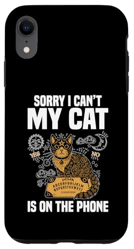 Ouija Board Dark Art Occult My Cat Paranormal Spirit Board Hülle für iPhone XR Ouija Board Dark Art Occult My Cat Paranormal Spirit Board Hülle für iPhone XR von Ouija Board Design For Dark Art & Occult Fans