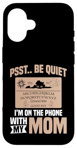 Ouija Board Paranormal Dark Art Be Quiet Okkultes Spirit Board Hülle für iPhone 16 von Ouija Board Design For Dark Art & Occult Fans