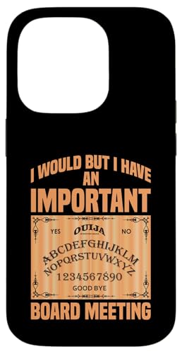 Ouija-Brett Paranormal Wichtiges Dark Art Spirit Board Hülle für iPhone 14 Pro von Ouija Board Design For Dark Art & Occult Fans
