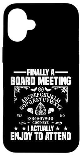 Paranormal Dark Art Occult Endlich Ouija Board Spirit Board Hülle für iPhone 16 Plus Paranormal Dark Art Occult Endlich Ouija Board Spirit Board Hülle für iPhone 16 Plus von Ouija Board Design For Dark Art & Occult Fans