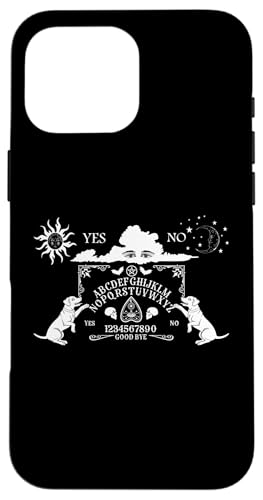 Spirit Board Dark Art Okkultes Argumentieren Paranormal Ouija Board Hülle für iPhone 16 Pro Max Spirit Board Dark Art Okkultes Argumentieren Paranormal Ouija Board Hülle für iPhone 16 Pro Max von Ouija Board Design For Dark Art & Occult Fans