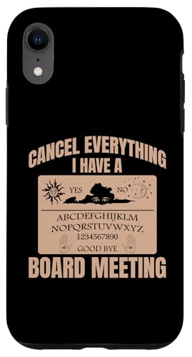 Spirit Board Paranormal Dark Art Meeting Okkultes Ouija Board Hülle für iPhone XR von Ouija Board Design For Dark Art & Occult Fans