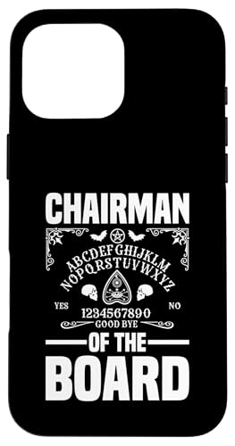 Witchboard Dark Art Occult Vorsitzender des Paranormal Ouija-Vorstands Hülle für iPhone 16 Pro Max Witchboard Dark Art Occult Vorsitzender des Paranormal Ouija-Vorstands Hülle für iPhone 16 Pro Max von Ouija Board Design For Dark Art & Occult Fans
