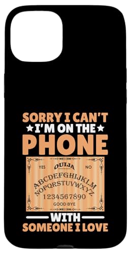 Witchboard Occult Paranormal I Can't Dark Art Ouijabrett Hülle für iPhone 15 Plus Witchboard Occult Paranormal I Can't Dark Art Ouijabrett Hülle für iPhone 15 Plus von Ouija Board Design For Dark Art & Occult Fans