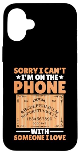 Witchboard Occult Paranormal I Can't Dark Art Ouijabrett Hülle für iPhone 16 Plus Witchboard Occult Paranormal I Can't Dark Art Ouijabrett Hülle für iPhone 16 Plus von Ouija Board Design For Dark Art & Occult Fans