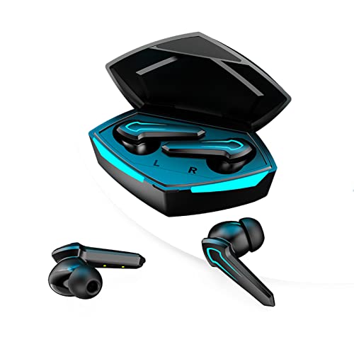 Ouitble Bluetooth-Headset ，Bluetooth-Headset TWS Kabelloser Gaming-Kopfhörer In-Ear-Ohrhörer Sportkopfhörer mit Mikrofon von Ouitble