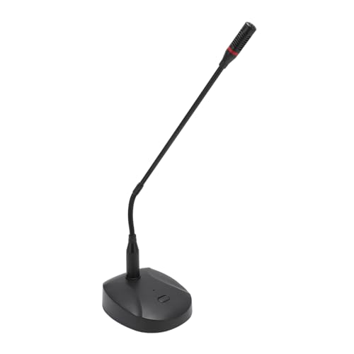 Ouitble Kondensatormikrofon XLR Schwanenhals Mikrofon Kabelgebundenes Tischmikrofon mit Abnehmbare Mikrofonbasis für Konferenz Meeting Vortrag von Ouitble