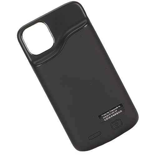 Ouitble Smartphone Zubehör Handy Akku Hülle für iOS 11 Pro Max 6.5 Zoll 6000mAh Wiederaufladbar Erweiterte Aufladung Schutzhülle Slim Case Schwarz Indikator Smartphone Zubehör von Ouitble