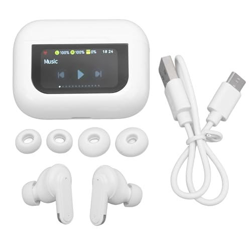 Ouitble Sprachübersetzer Kopfhörer Übersetzer144 Sprachen 4 Übersetzungsmodi Echtzeit mit App Sofortübersetzung Kopfhörer Bluetooth 5.4 für Lernen Reisen Business (Weiß) von Ouitble