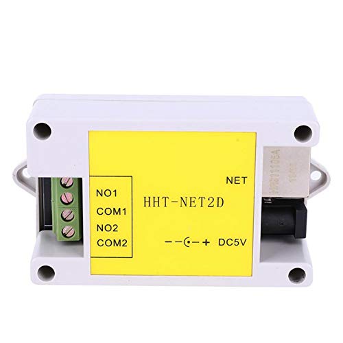 2-Kanal-IP-Netzwerk-Relais-Switch-Modul Fernbedienungsmodul für Smart Home Control DC5V HHT-NET2D von Oumefar