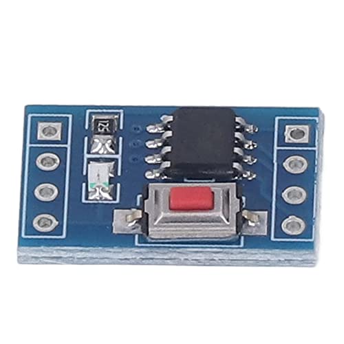 4 Sets Mikrocontroller-Systemplatine MCU-Entwicklungsmodul STC15W204S Elektronische Komponente für Eingabe, Interrupt und Andere Experimente von Oumefar