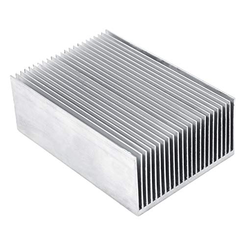 Aluminiumkühler Kühlkörper, Kühlkörpermodul Kühlrippe für LED-Verstärkertransistor-IC-Modul 100 * 69 * 36 mm (3,93 x 2,71 x 1,41 Zoll) von Oumefar