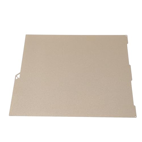 OUmefar 256x268mm Doppelseitig Strukturierte PEI -Build -Platte, Hitzebeständige Flexible 3D -Druckerdruckplattform für Kobra 3 Combo 3D -Druckzubehör von Oumefar