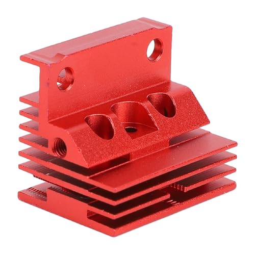 OUmefar 3D -Drucker Extruder Kühlkörper Aluminiumkühlblock für K1 -Drucker Keramik Hotend Effizientes Druckkomponenten Effizient Kühlkomponenten von Oumefar