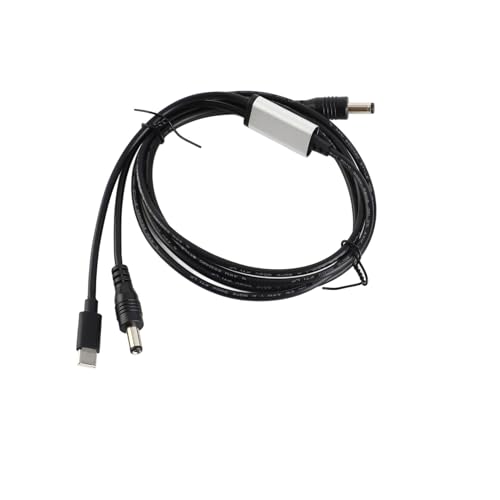 Oumefar 1,25 M / 4,1ft DC Stromkabel Ersatz USB C Bis DC 5.5x2,1 Mm Portwandlerkabel für Laptop -Lautsprecher -Displaystudios Studio Travel von Oumefar