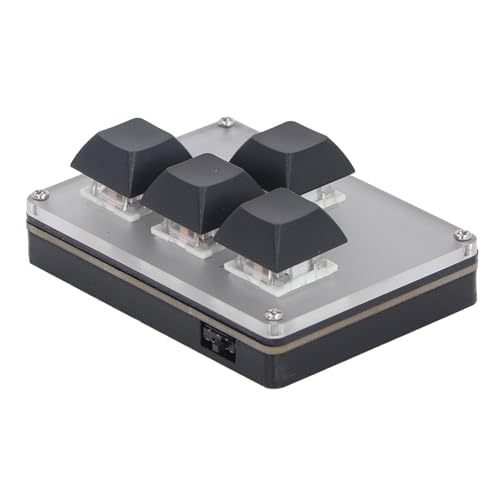 Oumefar Mechanische Tastatur, Typ-C-Tastatur 2,4 G USB BT Auto Sleep 4 Key für Office Oumefar Mechanische Tastatur, Typ-C-Tastatur 2,4 G USB BT Auto Sleep 4 Key für Office von Oumefar