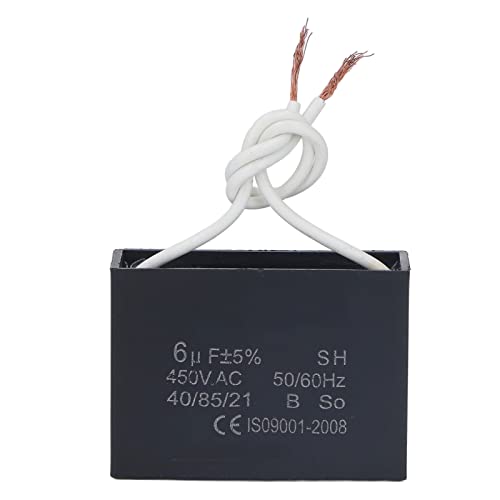 Startkondensator 450 V AC 6 μF 50/60 Hz Motorlauf-Zubehörteil für Lüfterpumpengenerator, der in Klimaanlagen, Wasserpumpen, Generatoren, Waschmaschinen, Kühlschränken Verwendet Wird Startkondensator 450 V AC 6 μF 50/60 Hz Motorlauf-Zubehörteil für Lüfterpumpengenerator, der in Klimaanlagen, Wasserpumpen, Generatoren, Waschmaschinen, Kühlschränken Verwendet Wird von Oumefar