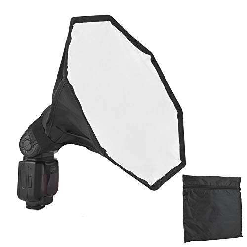 Oumij 30 cm Universal tragbare runde Softbox, geeignet für externes Speedlite der Digitalkamera. Einfache und schnelle Installation von Oumij