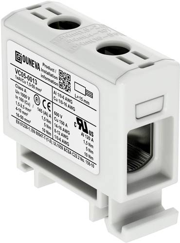 Ouneva Group VC05-0013 Verteilerblock Grau 1St. Ouneva Group VC05-0013 Verteilerblock Grau 1St. von Ouneva Group