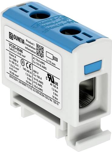 Ouneva Group VC05-0046 Verteilerblock Blau 1St. Ouneva Group VC05-0046 Verteilerblock Blau 1St. von Ouneva Group