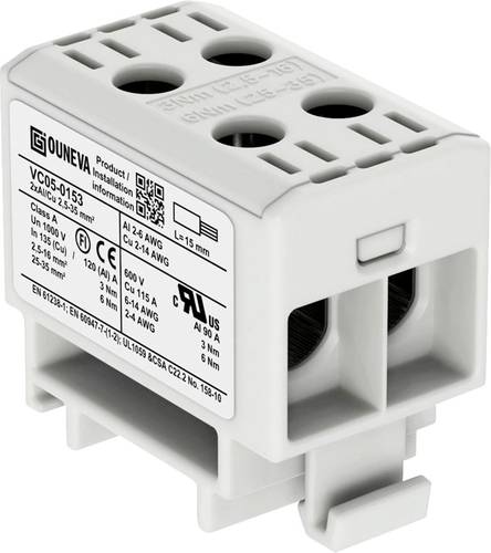 Ouneva Group VC05-0153 Verteilerblock Grau 1St. Ouneva Group VC05-0153 Verteilerblock Grau 1St. von Ouneva Group