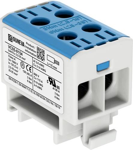 Ouneva Group VC05-0154 Verteilerblock Blau 1St. Ouneva Group VC05-0154 Verteilerblock Blau 1St. von Ouneva Group