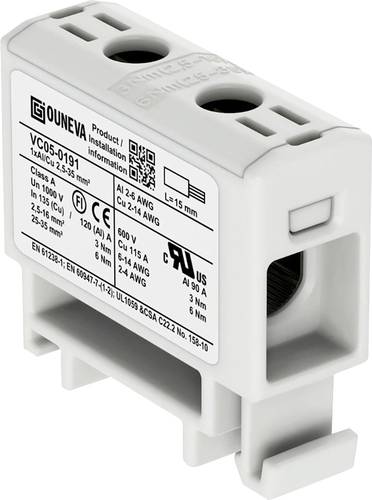 Ouneva Group VC05-0191 Verteilerblock Grau 1St. Ouneva Group VC05-0191 Verteilerblock Grau 1St. von Ouneva Group