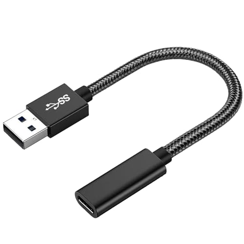 10Gbps USB C Buchse auf USB A 3.2 Stecker Kabel 15cm für Smartphone, Handy, Tablet, Laptop, U Stick, Kartenleser, Kopfhörer, Verlängerung Datenkabel USBC auf USBA Kurz für Datentransfer Schnellladung 10Gbps USB C Buchse auf USB A 3.2 Stecker Kabel 15cm für Smartphone, Handy, Tablet, Laptop, U Stick, Kartenleser, Kopfhörer, Verlängerung Datenkabel USBC auf USBA Kurz für Datentransfer Schnellladung von Oupdate
