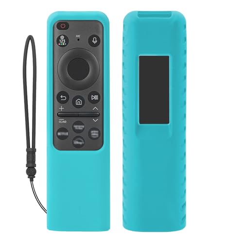 Silikon Fernbedienung Hülle für Samsung Remote 2023, Remote Cover für Solar Fernbedienung BN59-01432A BN59-01432J BN59-01455E, TM2360E / TM2361E (Leuchtendes Blau) Silikon Fernbedienung Hülle für Samsung Remote 2023, Remote Cover für Solar Fernbedienung BN59-01432A BN59-01432J BN59-01455E, TM2360E / TM2361E (Leuchtendes Blau) von Oupdate