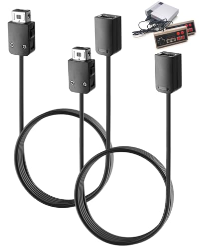 2 Stück 3m Verlängerungskabel für Snes Mini Super Nintendo Mini Classic Konsole, Kabel VerläNgerung Kompatibel mit Nes Controller, Wire Kompatibel mit WII Remote WII Nunchuck Controller de Jeu 3m 2 Stück 3m Verlängerungskabel für Snes Mini Super Nintendo Mini Classic Konsole, Kabel VerläNgerung Kompatibel mit Nes Controller, Wire Kompatibel mit WII Remote WII Nunchuck Controller de Jeu 3m von Oupdate