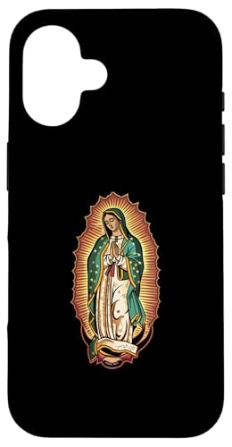 Altes Gemälde Unserer Lieben Frau von Guadalupe Hülle für iPhone 16 Altes Gemälde Unserer Lieben Frau von Guadalupe Hülle für iPhone 16 von Our Lady Of Guadalupe Catholic Religious Designs