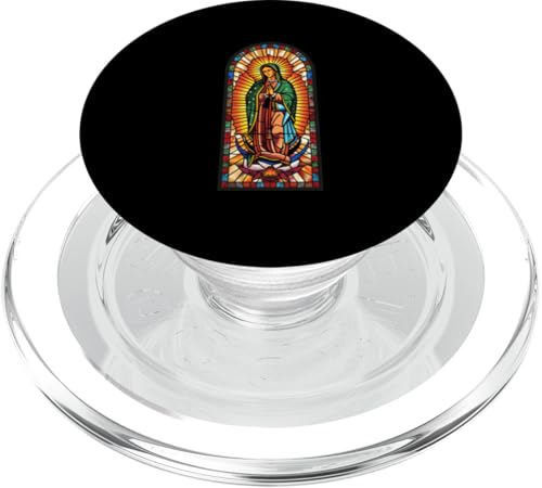 Buntglas "Our Lady Of Guadalupe" PopSockets PopGrip für MagSafe Buntglas "Our Lady Of Guadalupe" PopSockets PopGrip für MagSafe von Our Lady Of Guadalupe Catholic Religious Designs