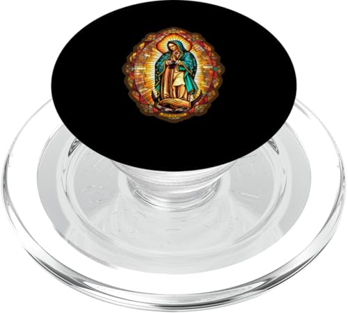 Buntglas "Our Lady Of Guadalupe" PopSockets PopGrip für MagSafe Buntglas "Our Lady Of Guadalupe" PopSockets PopGrip für MagSafe von Our Lady Of Guadalupe Catholic Religious Designs