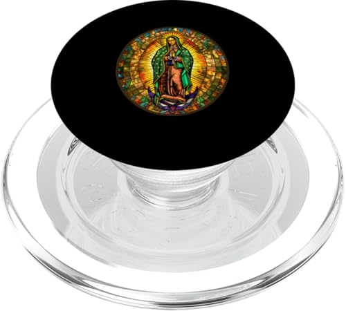 Buntglas "Our Lady Of Guadalupe" PopSockets PopGrip für MagSafe Buntglas "Our Lady Of Guadalupe" PopSockets PopGrip für MagSafe von Our Lady Of Guadalupe Catholic Religious Designs