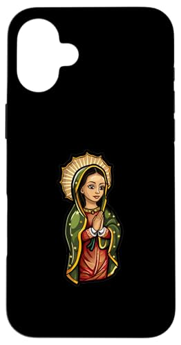 Karikatur Unserer Lieben Frau von Guadalupe Hülle für iPhone 16 Plus Karikatur Unserer Lieben Frau von Guadalupe Hülle für iPhone 16 Plus von Our Lady Of Guadalupe Catholic Religious Designs