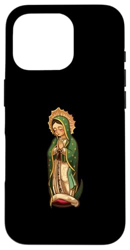 Karikatur Unserer Lieben Frau von Guadalupe Hülle für iPhone 16 Pro von Our Lady Of Guadalupe Catholic Religious Designs