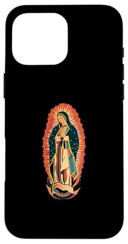 Unsere Liebe Frau von Guadalupe Bauhaus Hülle für iPhone 16 Pro Max Unsere Liebe Frau von Guadalupe Bauhaus Hülle für iPhone 16 Pro Max von Our Lady Of Guadalupe Catholic Religious Designs