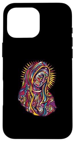 Unsere Liebe Frau von Guadalupe Psychedelic Hülle für iPhone 16 Pro Max Unsere Liebe Frau von Guadalupe Psychedelic Hülle für iPhone 16 Pro Max von Our Lady Of Guadalupe Catholic Religious Designs