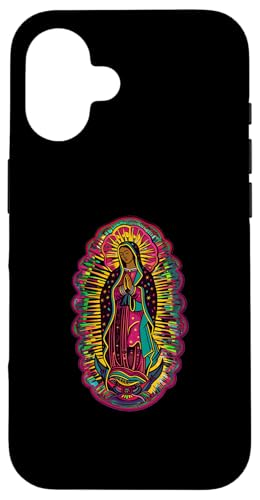 Unsere Liebe Frau von Guadalupe Psychedelic Hülle für iPhone 16 Unsere Liebe Frau von Guadalupe Psychedelic Hülle für iPhone 16 von Our Lady Of Guadalupe Catholic Religious Designs