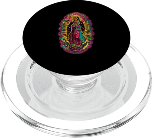 Unsere Liebe Frau von Guadalupe Psychedelic PopSockets PopGrip für MagSafe Unsere Liebe Frau von Guadalupe Psychedelic PopSockets PopGrip für MagSafe von Our Lady Of Guadalupe Catholic Religious Designs