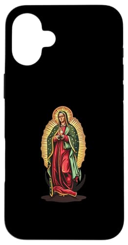 Unsere Liebe Frau von Guadalupe als Superheld Hülle für iPhone 16 Plus Unsere Liebe Frau von Guadalupe als Superheld Hülle für iPhone 16 Plus von Our Lady Of Guadalupe Catholic Religious Designs