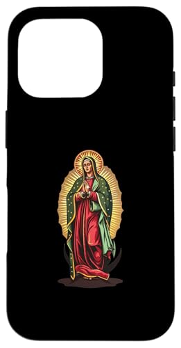 Unsere Liebe Frau von Guadalupe als Superheld Hülle für iPhone 16 Pro Unsere Liebe Frau von Guadalupe als Superheld Hülle für iPhone 16 Pro von Our Lady Of Guadalupe Catholic Religious Designs