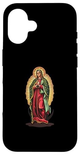 Unsere Liebe Frau von Guadalupe als Superheld Hülle für iPhone 16 Unsere Liebe Frau von Guadalupe als Superheld Hülle für iPhone 16 von Our Lady Of Guadalupe Catholic Religious Designs